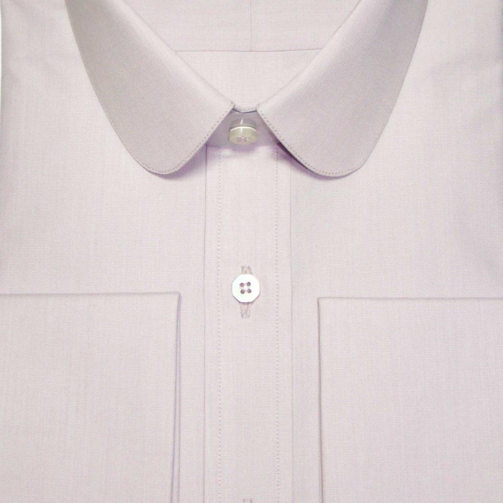 penny collar shirt white